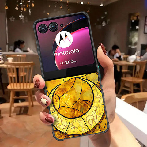 Motorola Razr 40 Ultra Cover - Celestial Starry Universe Series - HQ Premium Shine Durable Shatterproof Case
