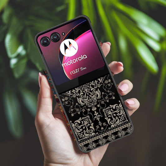 Motorola Razr 40 Ultra Cover - ONation Persian Rugs Series 2 - HQ Premium Shine Durable Shatterproof Case