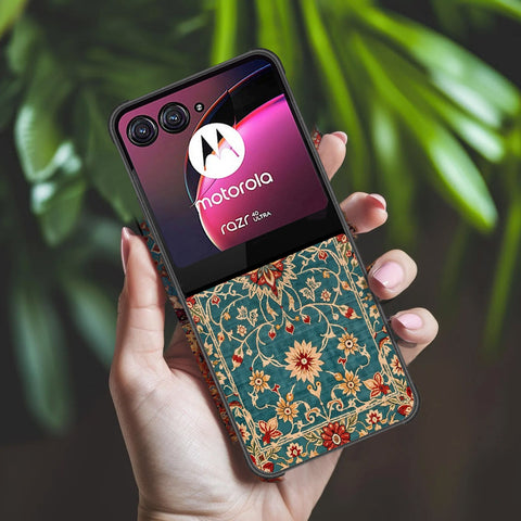 Motorola Razr 40 Ultra Cover - ONation Persian Rugs Series 2 - HQ Premium Shine Durable Shatterproof Case