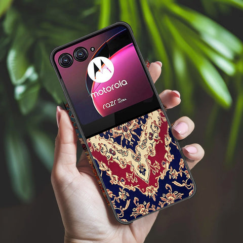 Motorola Razr 40 Ultra Cover - ONation Persian Rugs Series 2 - HQ Premium Shine Durable Shatterproof Case
