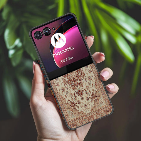 Motorola Razr 40 Ultra Cover - ONation Persian Rugs Series 2 - HQ Premium Shine Durable Shatterproof Case