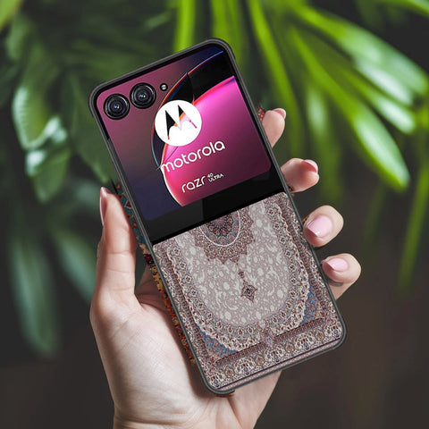 Motorola Razr 40 Ultra Cover - ONation Persian Rugs Series 2 - HQ Premium Shine Durable Shatterproof Case
