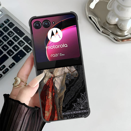 Motorola Razr 40 Ultra Cover - ONation Persian Rugs Series 3 - HQ Premium Shine Durable Shatterproof Case