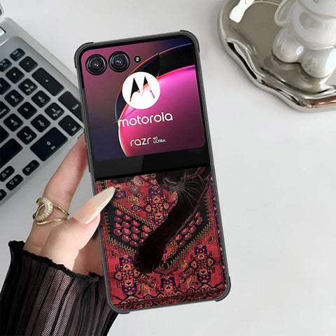 Motorola Razr 40 Ultra Cover - ONation Persian Rugs Series 3 - HQ Premium Shine Durable Shatterproof Case