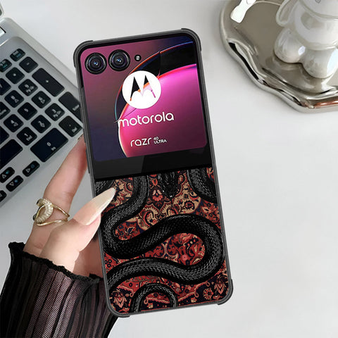 Motorola Razr 40 Ultra Cover - ONation Persian Rugs Series 3 - HQ Premium Shine Durable Shatterproof Case