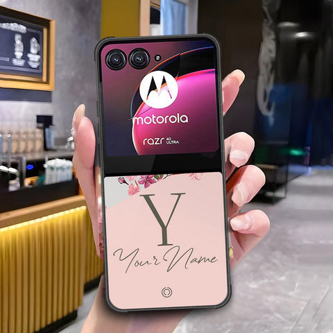 Motorola Razr 40 Ultra Cover - ONation Your Name Series - HQ Premium Shine Durable Shatterproof Case
