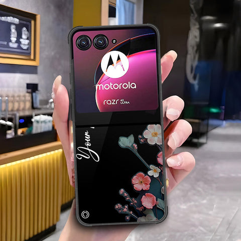 Motorola Razr 40 Ultra Cover - ONation Your Name Series - HQ Premium Shine Durable Shatterproof Case
