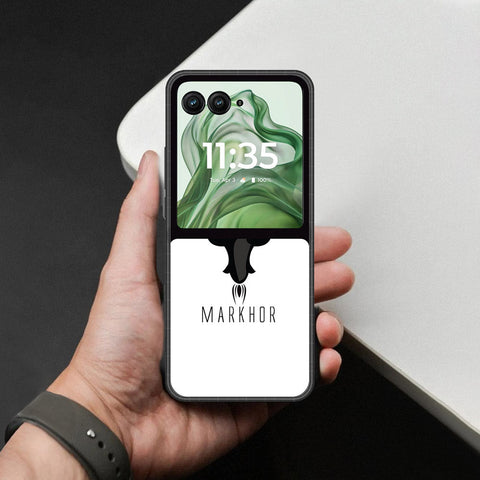 Motorola Razr 50 Ultra Cover - Markhor Series - HQ Premium Shine Durable Shatterproof Case