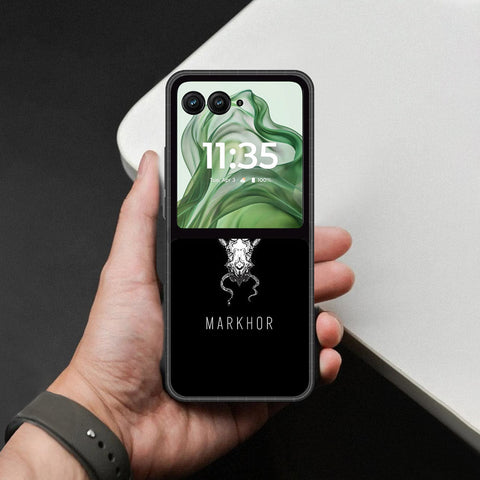 Motorola Razr 50 Cover - Markhor Series - HQ Premium Shine Durable Shatterproof Case