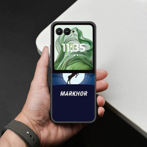 Motorola Razr 50 Cover - Markhor Series - HQ Premium Shine Durable Shatterproof Case