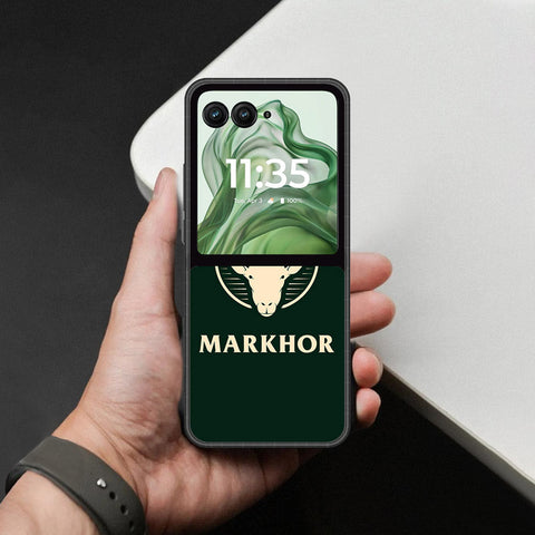 Motorola Razr 50 Ultra Cover - Markhor Series - HQ Premium Shine Durable Shatterproof Case