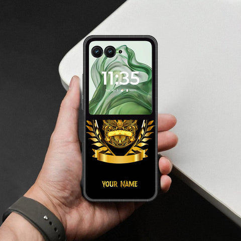 Motorola Razr 50 Ultra Cover - Gold Series - HQ Premium Shine Durable Shatterproof Case