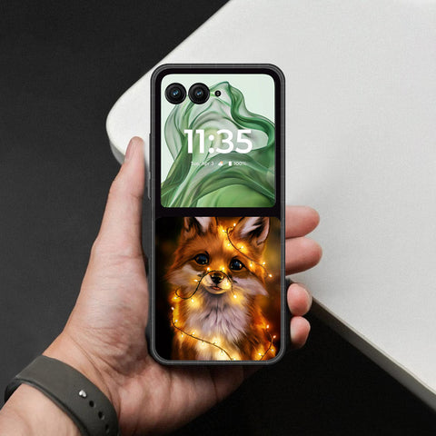 Motorola Razr 50 Cover - Brave Series - HQ Premium Shine Durable Shatterproof Case