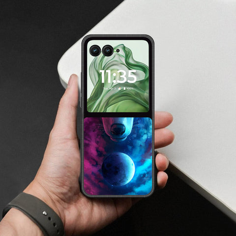 Motorola Razr Plus 2024 Cover - Brave Series - HQ Premium Shine Durable Shatterproof Case