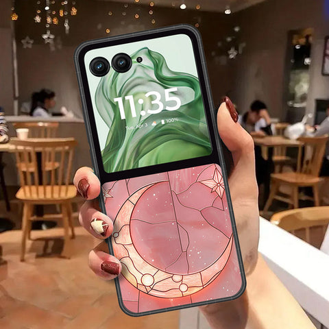 Motorola Razr Plus 2024 Cover - Celestial Starry Universe Series - HQ Premium Shine Durable Shatterproof Case