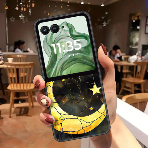 Motorola Razr Plus 2024 Cover - Celestial Starry Universe Series - HQ Premium Shine Durable Shatterproof Case