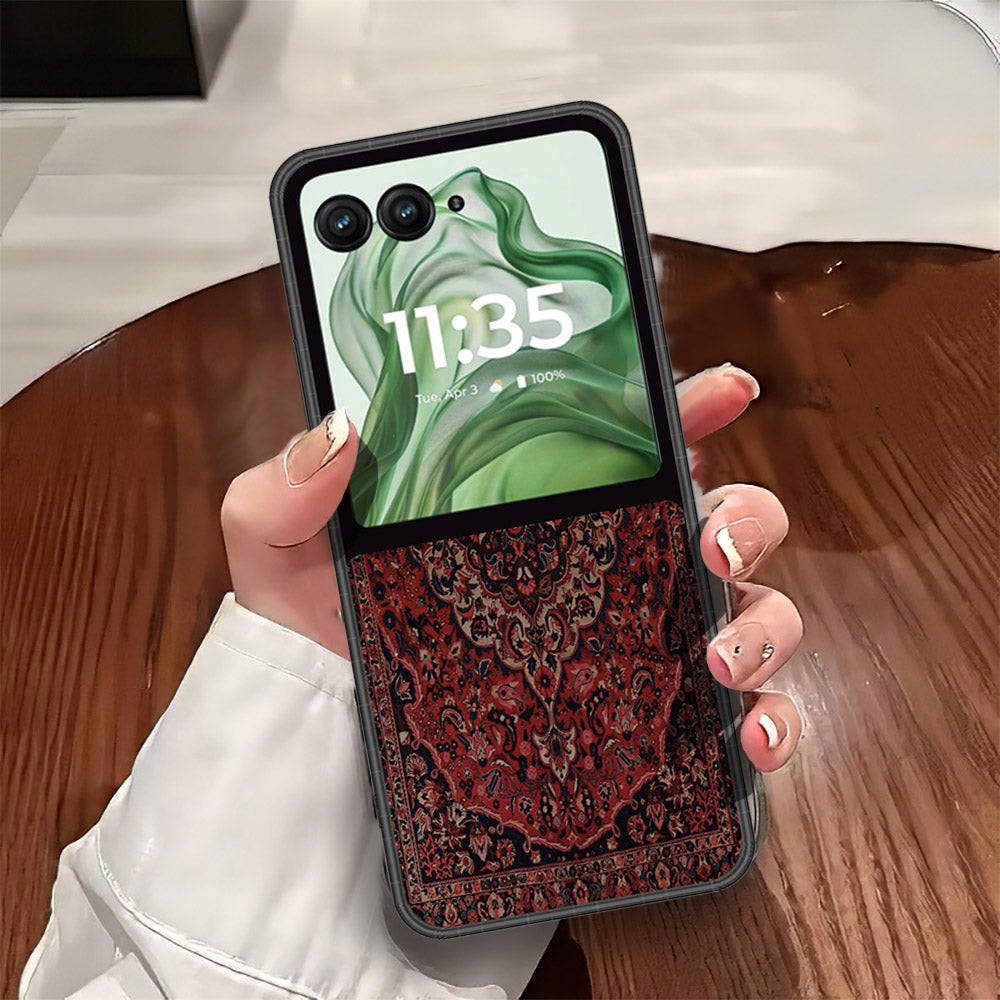 Motorola Razr 50 Cover - ONation Persian Rugs Series - HQ Premium Shine Durable Shatterproof Case