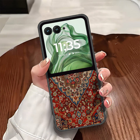 Motorola Razr 50 Cover - ONation Persian Rugs Series - HQ Premium Shine Durable Shatterproof Case