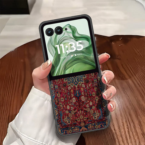 Motorola Razr 50 Cover - ONation Persian Rugs Series - HQ Premium Shine Durable Shatterproof Case