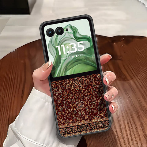 Motorola Razr 50 Cover - ONation Persian Rugs Series - HQ Premium Shine Durable Shatterproof Case