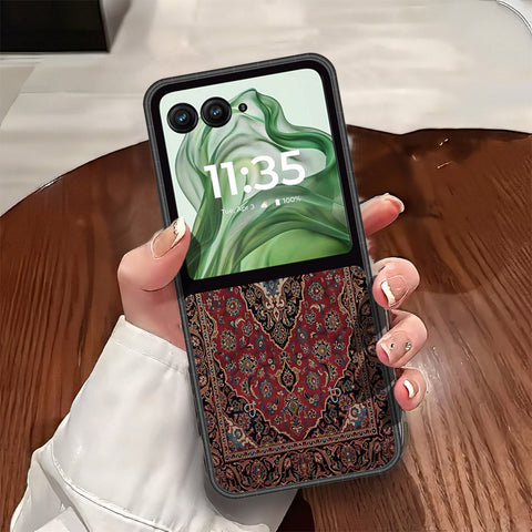 Motorola Razr 50 Cover - ONation Persian Rugs Series - HQ Premium Shine Durable Shatterproof Case