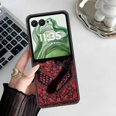 Motorola Razr Plus 2024 Cover - ONation Persian Rugs Series 3 - HQ Premium Shine Durable Shatterproof Case