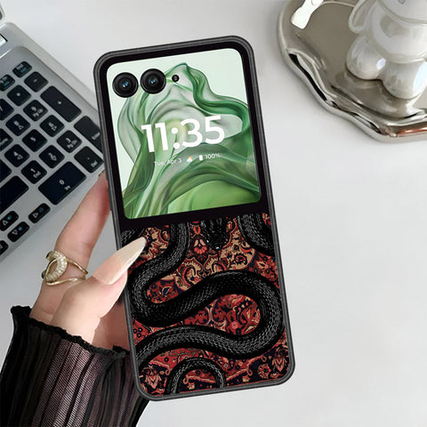 Motorola Razr Plus 2024 Cover - ONation Persian Rugs Series 3 - HQ Premium Shine Durable Shatterproof Case