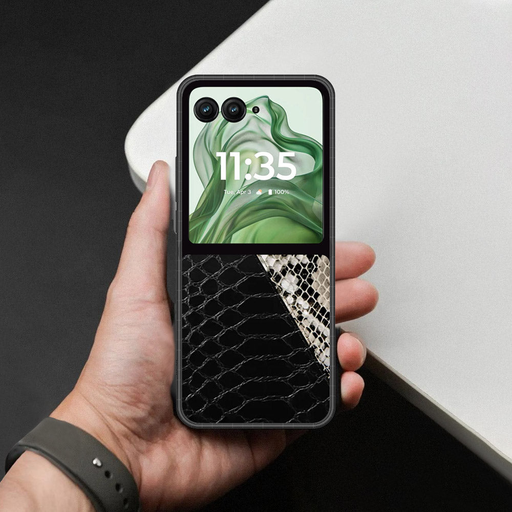 Motorola Razr Plus 2024 Cover - Printed Skins Series - HQ Premium Shine Durable Shatterproof Case