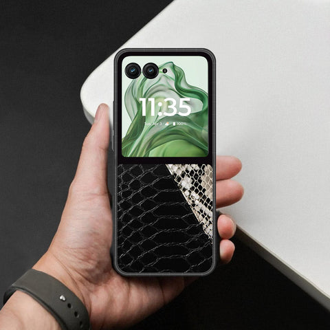 Motorola Razr 50 Cover - Printed Skins Series - HQ Premium Shine Durable Shatterproof Case