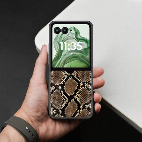 Motorola Razr 50 Ultra Cover - Printed Skins Series - HQ Premium Shine Durable Shatterproof Case