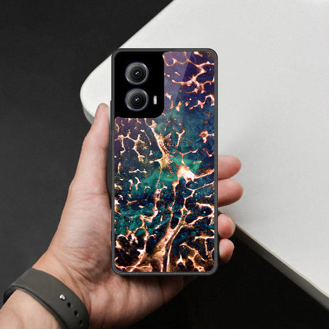 Motorola Edge (2024) Cover - Colorful Marble Series - HQ Premium Shine Durable Shatterproof Case