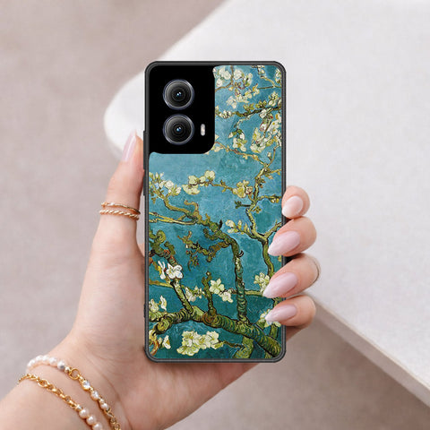 Motorola Edge (2024) Cover - Floral Series 2 - HQ Premium Shine Durable Shatterproof Case
