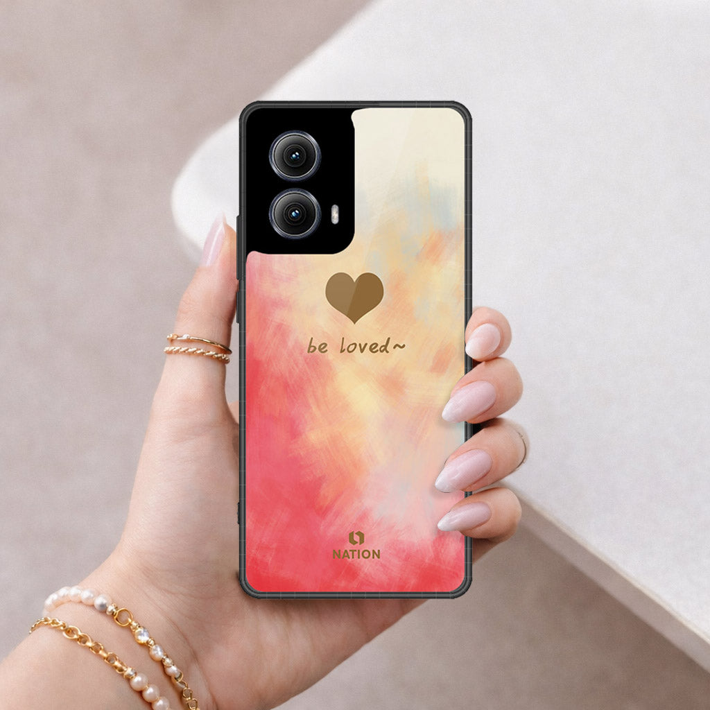 Motorola Edge (2024) Cover - Onation Heart Series - HQ Premium Shine Durable Shatterproof Case