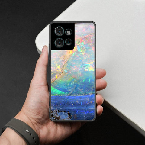 Motorola Edge 50 Cover - Colorful Marble Series - HQ Premium Shine Durable Shatterproof Case