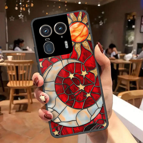 Motorola Edge 50 Ultra Cover - Celestial Starry Universe Series - HQ Premium Shine Durable Shatterproof Case