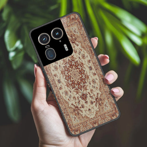 Motorola Edge 50 Ultra Cover - ONation Persian Rugs Series 2 - HQ Premium Shine Durable Shatterproof Case