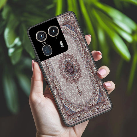 Motorola Edge 50 Ultra Cover - ONation Persian Rugs Series 2 - HQ Premium Shine Durable Shatterproof Case