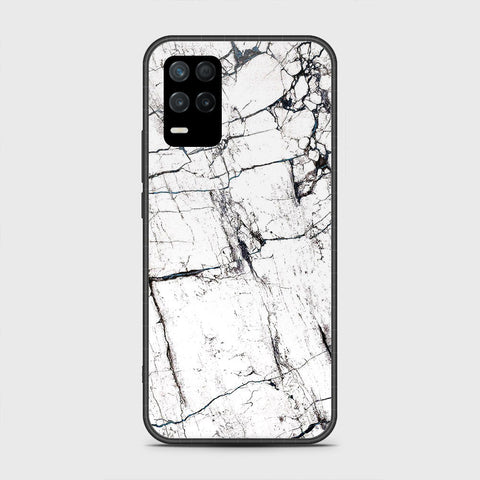 Realme Narzo 30 5G Cover- White Marble Series 2 - HQ Premium Shine Durable Shatterproof Case