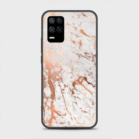 Realme Narzo 30 5G Cover- White Marble Series 2 - HQ Premium Shine Durable Shatterproof Case