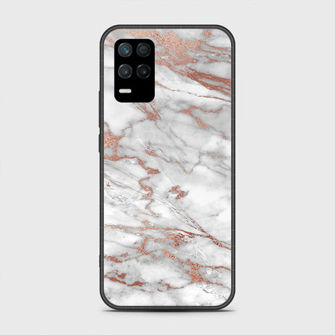 Realme Narzo 30 5G Cover- White Marble Series 2 - HQ Premium Shine Durable Shatterproof Case