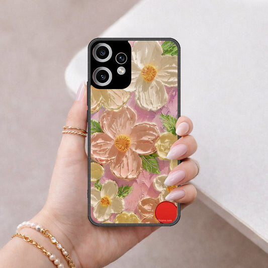 Nothing CMF Phone 2 Pro Cover - Floral Series - Design 11 - White & Green - HQ Premium Shine Durable Shatterproof Case