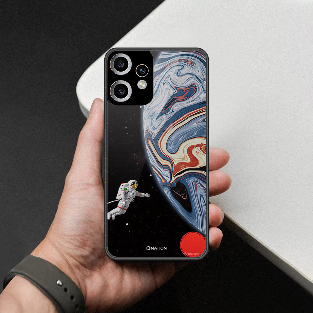 Nothing CMF Phone 2 Pro Cover - Cosmic Marble Astronaut Design - HQ Premium Shine Durable Shatterproof Case