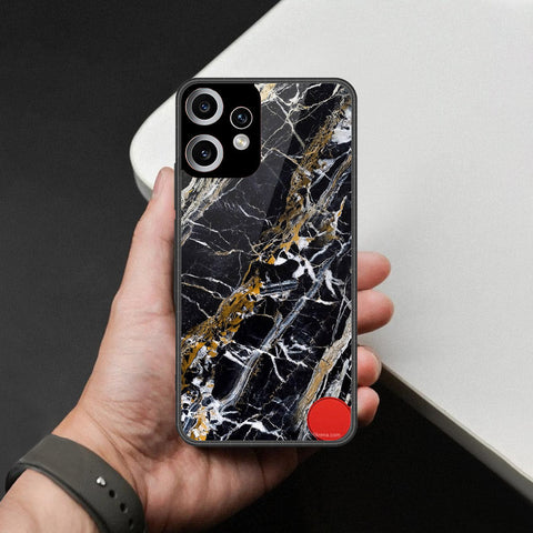 Nothing CMF Phone 2 Pro Cover - Black Marble Series - HQ Premium Shine Durable Shatterproof Case