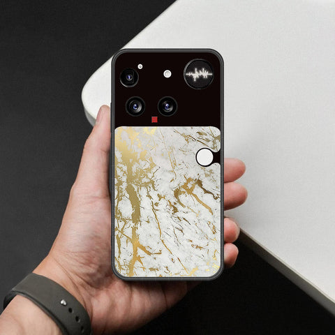 Nothing Phone 3 - White Marble Series - HQ Premium Shine Durable Shatterproof Case