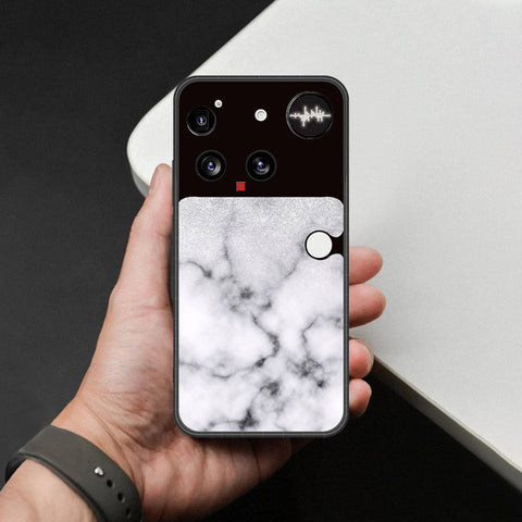 Nothing Phone 3 - White Marble Series - HQ Premium Shine Durable Shatterproof Case