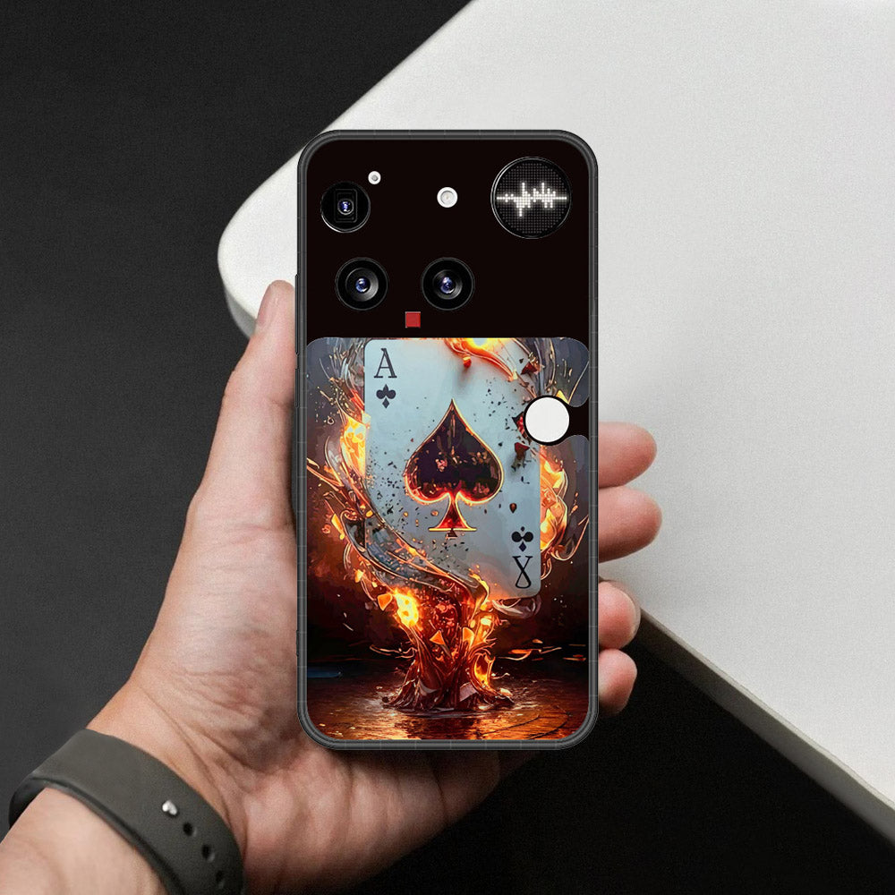 Nothing Phone 3 Cover - Ace of Fire Rising Star Design - HQ Premium Shine Durable Shatterproof Case