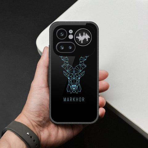 Nothing Phone (4a) Pro Cover - Markhor Series - HQ Ultra Shine Premium Infinity Glass Soft Silicon Borders Case