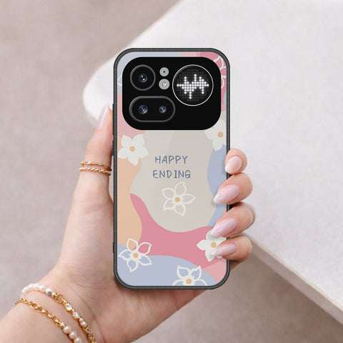 Nothing Phone (4a) Pro Cover - Happy Series - HQ Ultra Shine Premium Infinity Glass Soft Silicon Borders Case