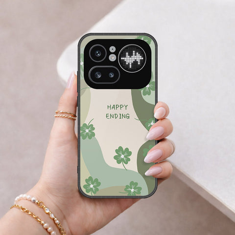 Nothing Phone (4a) Pro Cover - Happy Series - HQ Ultra Shine Premium Infinity Glass Soft Silicon Borders Case