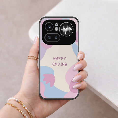 Nothing Phone (4a) Pro Cover - Happy Series - HQ Ultra Shine Premium Infinity Glass Soft Silicon Borders Case